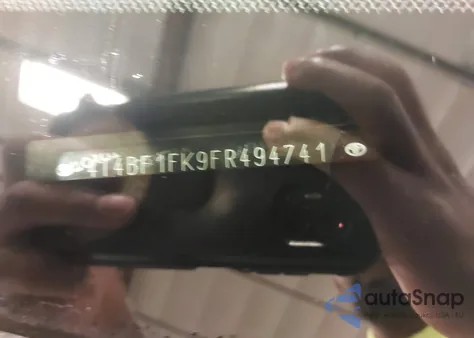 2015 Toyota Camry Le из США, поврежденный, VIN 4T4BF1FK9FR494741